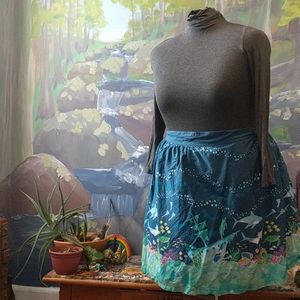 Whimsical undersea skirt